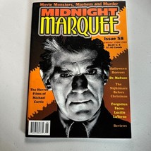 Midnight Marquee 58 Fall 1998 Boris Karloff Michael Curtiz Magazine Vintage - $45.43 MXN