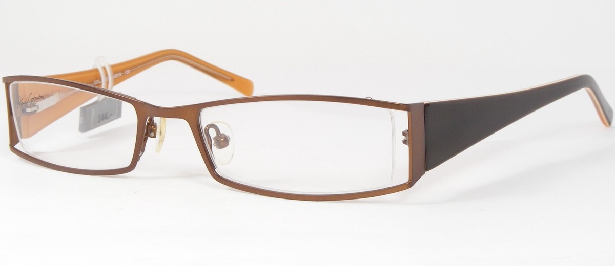 HENRI COOMBES Par Rohm HC 196 1132 Marron Unique Rare Lunettes Cadre 50-... - $75.87