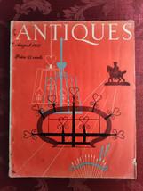 Rare ANTIQUES Magazine August 1952 Ironwork Cast Iron Staffordshire ware - £17.41 GBP