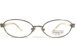 Coach Eyeglasses Frames HC 5032 Randi 9002 Sand Clear Gold Round Oval 52-16-135 - £29.60 GBP