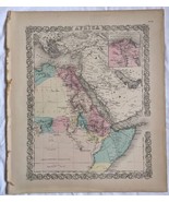 Antique Atlas Map AFRICA North Eastern Sheet, No 34, 1855 Colton World M... - €55,89 EUR