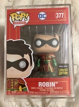 Funko Pop! DC HEROS Metallic Robin #377 Imperial Palace China LE Limited... - $94.95