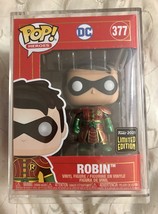 Funko Pop! DC HEROS Metallic Robin #377 Imperial Palace China LE Limited Edition - £75.01 GBP