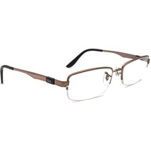 Ray-Ban Eyeglasses RB 6158 2531 Brown Half Rim Metal Frame 53[]18 140 - $750.65 MXN