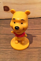 Vintage Winnie the Pooh Toys 3in Kellogg&#39;s Bobblehead Disney Loose Toy - £4.77 GBP