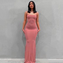 Long Dress Pink L - £9.42 GBP