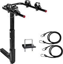 Foldable Bicycle Rack For Cars, Trucks, Suvs, And Minivans That Fits A 2&quot; Hitch - £67.35 GBP