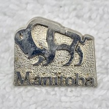 Manitoba Bison Pin Vintage Made In Canada Buffalo - $12.50