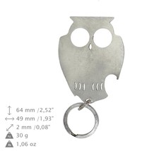 NEW, Owl, bottle opener, stainless steel, different shapes, limited edition - £8.03 GBP