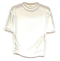 T Shirt with Detail T-Shirt Top Clothing Cookie Cutter Made in USA PR4420 - $3.99