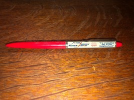 Vintage Mister Roger&#39;s Neighborhood Pen With Moving Trolley-Red-Writes! - $19.95