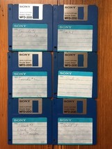 Vintage 80s Mac Macintosh 6 Set Various Audio Sound Effects Sounds Flopp... - $59.99