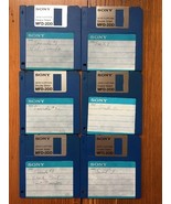Vintage 80s Mac Macintosh 6 Set Various Audio Sound Effects Sounds Floppy Disks - $59.99