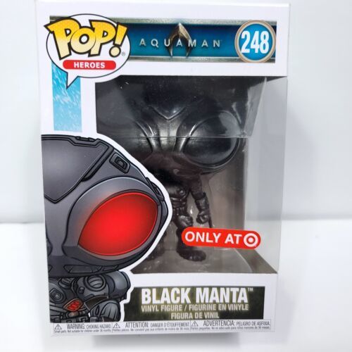Funko POP #248 Heroes DC Aquaman Black Manta TARGET EXCLUSIVE New!! - $15.83