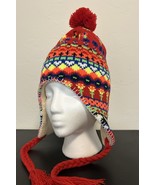 Beanie Cap Knit Colorful Earflap Chullo Inspired  - $13.54 CAD