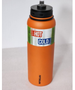 Orange Fifty/Fifty 40oz Double Wall Insulated Stainless Steel Water Bott... - £36.13 GBP