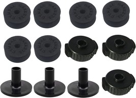 Jiayouy 12 Pc\. Cymbal Hi-Hat Stands Accessory With Cymbal, Set Nut (Bla... - £23.55 GBP
