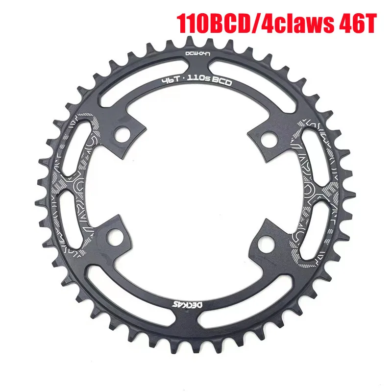 Deckas 110BCD Chainring Road Bike 110bcd 4-claw Narrow chainwheel for shimano R7 - $127.34