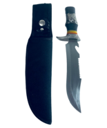 Ornate Deer Cutlery Buck Bouy Knife, with Belt Sheath Holder. - $69.25