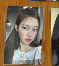 YUNAH ILLIT Official Weverse POB Photocard &#39;bomb&#39; Kpop Authentic Rare - $17.43