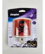 Energizer LED Halloween Nightlight Skull &amp; Crossbones Skeleton Head New ... - £10.10 GBP
