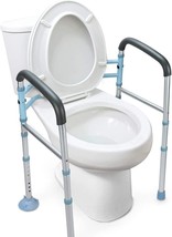 OasisSpace Stand-Alone Toilet Safety Rail - Heavy Duty Frame - Up to 300 lbs. - £45.84 GBP