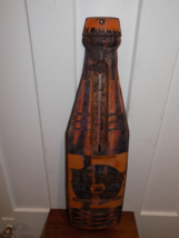 Vintage Hires Root Beer Metal Bottle Thermometer - $94.05