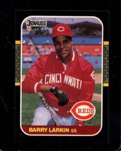 1987 Donruss #492 Barry Larkin Nmmt (Rc) Reds Hof *AZ4834 - £6.13 GBP
