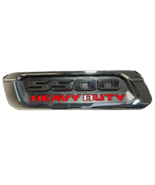 New OEM Mopar RAM 5500 HEAVY DUTY LEFT EMBLEM LOGO BEZEL HOOD 68374023AC - $54.99