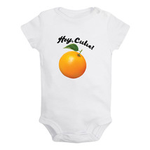 Hey Cutie Novelty Rompers Newborn Baby Bodysuits Kids Jumpsuit One-Piece Outfits - £8.24 GBP
