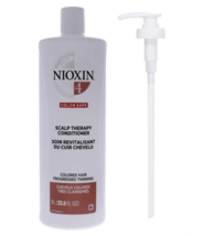 Nioxin System 4 Scalp Therapy Conditioner, 33.8 oz - Pump - £26.66 GBP
