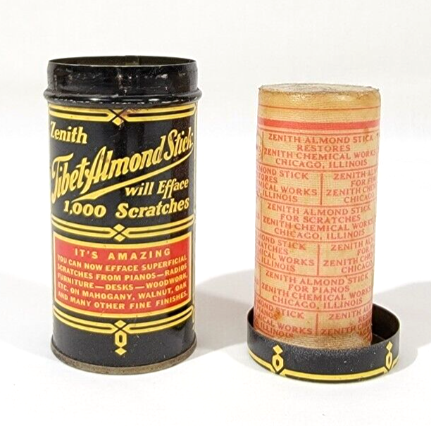 Vintage Zenith Chemical Works "Tibet Almond Stick" - $16.83