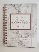 Wedding Planner - Let The Adventure Begin - Sprial Book &amp; Organizer for ... - £9.27 GBP