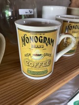 Monogram Brand Coffee Mug 10 oz Mary Henry Collection California Pantry ... - $19.75