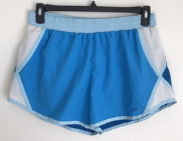 C9 By Champion Blue White Running Shorts Size Large Athletic Sports Retro Style - £6.00 GBP