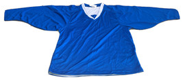 Johnny Mac’s Reversible Adult X-Large Practice Hockey Jersey Royal/White... - $19.68