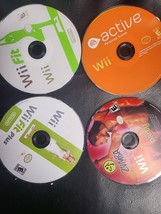 Lot Of 4:WII Fit+Wii Fit Plus[No Board]+Zumba Fitness+Zumba 2[GAME Only] - £6.20 GBP