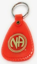 NA Keychain Red Clean Time 30 Days of Sobriety Narcotics Anonymous 1 Month Keyta - £3.94 GBP