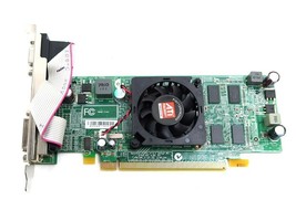 ATI RADEON HD5450 1GB DDR3 PCI EXPRESS X16 2.0 DVI LOW PROFILE VIDEO CARD KP8GM - £29.89 GBP
