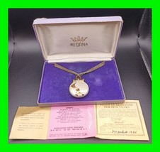 Unique Vintage Medana XTensa Globe Swiss Made Pendant Watch Original Box RUNNING - £98.91 GBP