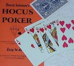 Hocus Poker - Card Packet Magic Trick by David Solomon - Easy To Do! - £11.83 GBP