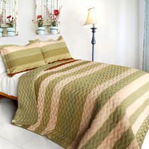 [Last Winter] 3PC Patchwork Quilt Set (Full/Queen Size) - $99.89