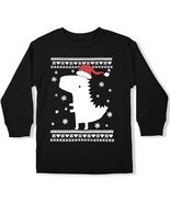 BesserBay Unisex Kid&#39;s Funny Long Sleeve Shirt - Santa Dinosaur - Size: 12 - £10.03 GBP