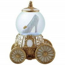 Disneys Cinderella&#39;s Slipper and Carriage 100mm Water Globe UNUSED Shoe Crack - £22.82 GBP
