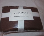 2 Parachute Flax Linen Standard Shams Raisin - £38.28 GBP