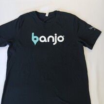 Banjo Park City Utah Men's Black Cotton Graphic T-Shirt Short Sleeve Size Large image 9