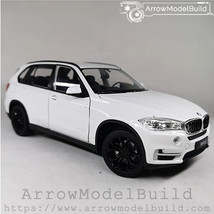 ArrowModelBuild BMW X5 (Ore White) Black Wheel Version Built &amp; Painted 1... - £88.13 GBP