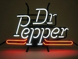 Dr Pepper Soda Art Neon Sign 15&quot;x12&quot; - £109.07 GBP