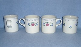 Pfaltzgraff Bonnie Brae 4 Cups Mugs - £6.29 GBP