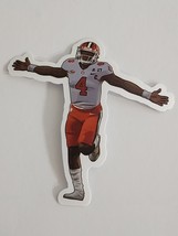 Football Player with Arms Spread Open #4 Sticker Decal Sports Embellishm... - £2.03 GBP